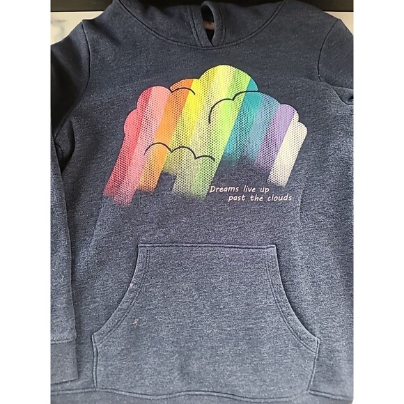 Cat And Jack Dreams Live Up Past The Clouds Sweatshirt Size L (10/12) - Picture 3 of 10